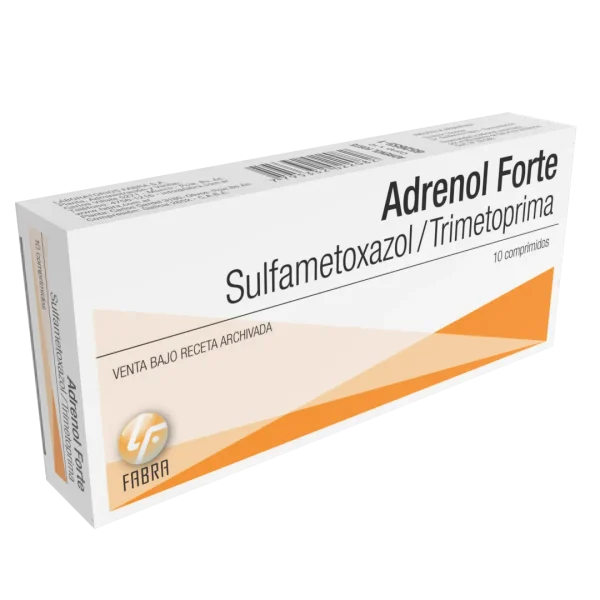 Adrenol forte Comprimidos 800 + 160 mg - Blister x 10 un Estuche x 10 un