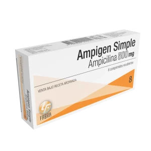 Ampigen Comprimidos 500 mg - Blister x 8 un Estuche x 8 un