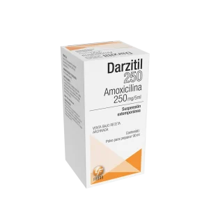 Darzitil Polvo para Suspensión Oral 250 mg / 5ml - Frasco x 90 ml Estuche x 1 un