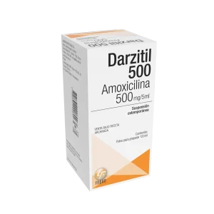 Darzitil Polvo para Suspensión Oral 500 mg / 5ml - Frasco x 120 ml Estuche x 1 un