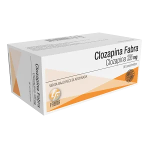 Clozapina Comprimidos 25 mg - Blister x 10 un Estuche x 90 un