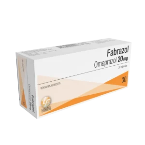 Fabrazol Cápsulas 20 mg - Blister x 7 un Estuche x 30 un