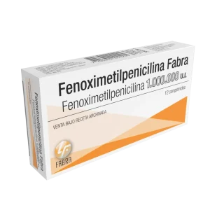 Fenoximetil Penicilina Comprimidos 1 MU - Blister x 6 un Estuche x 12 un