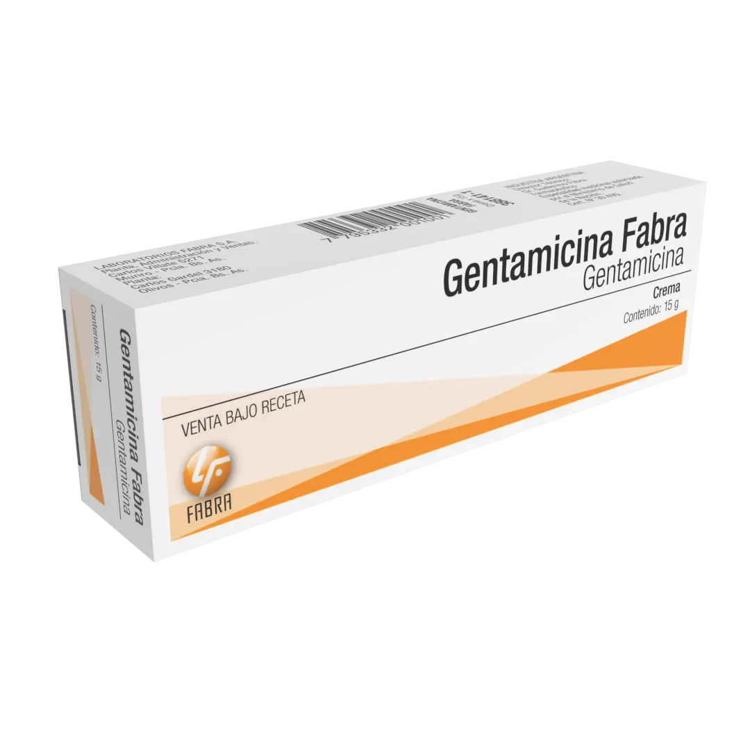 Gentamicina Crema 1 mg /g - Pomo x 15 g Estuche x 1 un