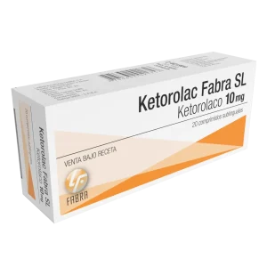 Ketorolac SL Comprimidos 10 mg - Blister x 10 un Estuche x 20 un