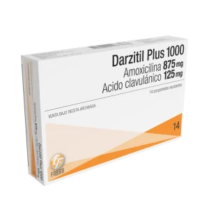 Darzitil Plus Comprimidos 875 + 125 mg - Blister x 7 un Estuche x 7 un