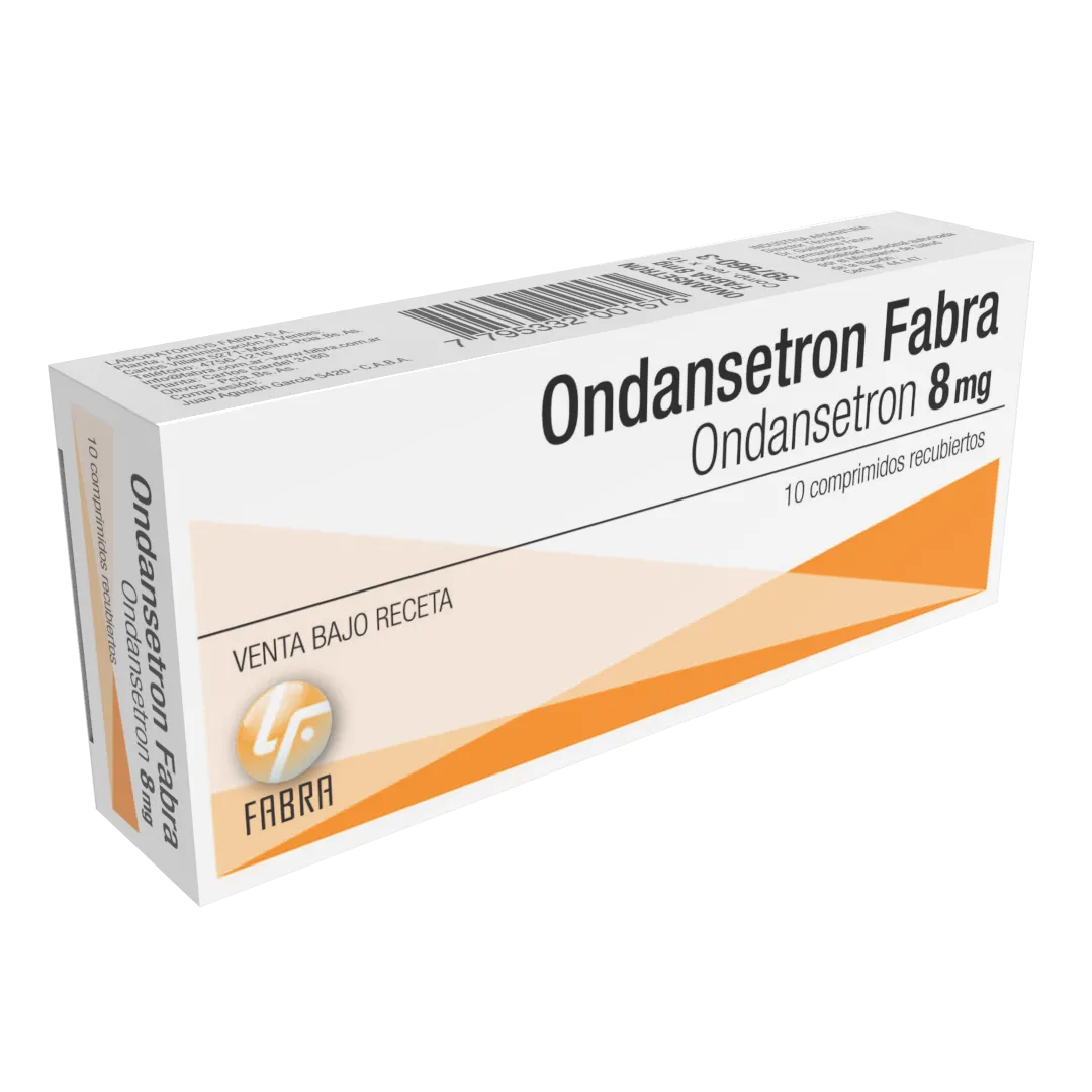 Ondansetron Comprimidos 8 mg - Blister x 10 un Estuche x 10 un