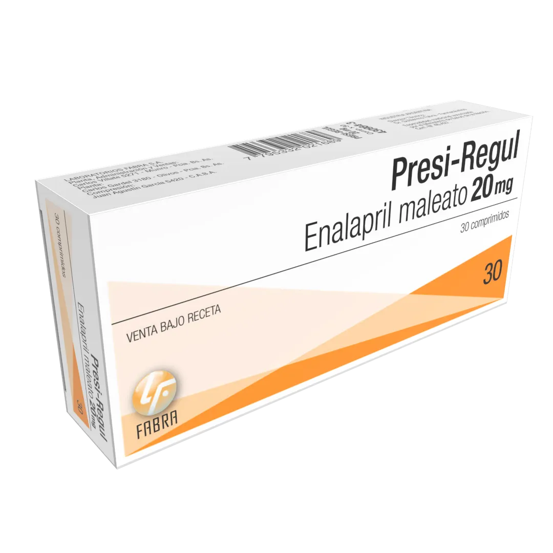 Presi Regul Comprimidos 20 mg - Blister x 10 un Estuche x 30 un