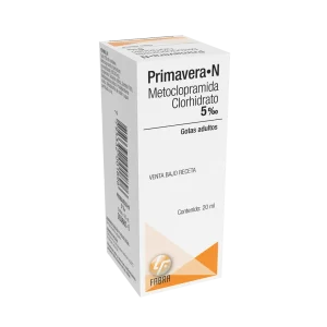 Primaveran Gotas 5 mg - Frasco x 20 ml Estuche x 1 un