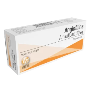 Angiofilina Comprimidos 10 mg - Blister x 10 un Estuche x 30 un