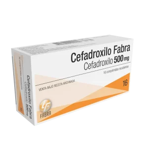 Cefadroxilo Comprimidos 500 mg - Blister x 8 un Estuche x 16 un